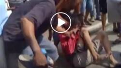 Obosen! Snatcher brutally beaten by Mandaluyong citizens goes viral