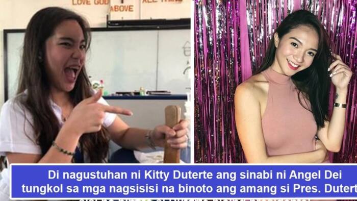 Palaban si ateng! First daughter Kitty Duterte may buwelta sa social media influencer na bumatikos sa ama