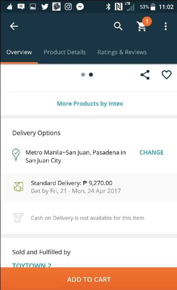 Netizens troll a Lazada product for its expensive price