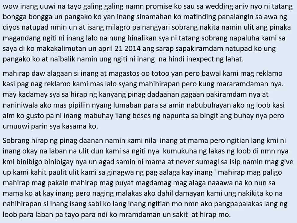 Sana lahat ng apo kagaya mo! A touching story of a granddaughter who quit her job to be able to look after her beloved Lola