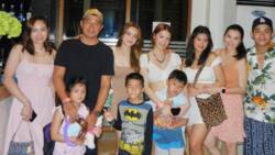 Sunshine Cruz at mga anak, nagbagong taon kasama sina Cesar Montano at bagong pamilya nito