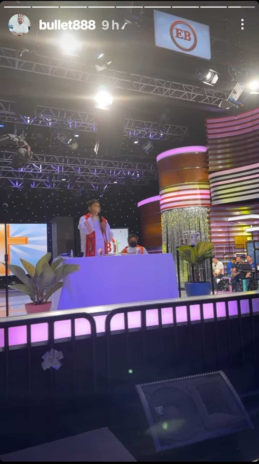 Thanksgiving mass, idinaos sa ‘Eat Bulaga’ studio matapos ang live episode ng show nitong Lunes