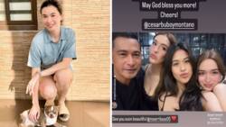 Sunshine Cruz, binati si Cesar Montano sa kaarawan nito: "To the father of my three beautiful princesses"