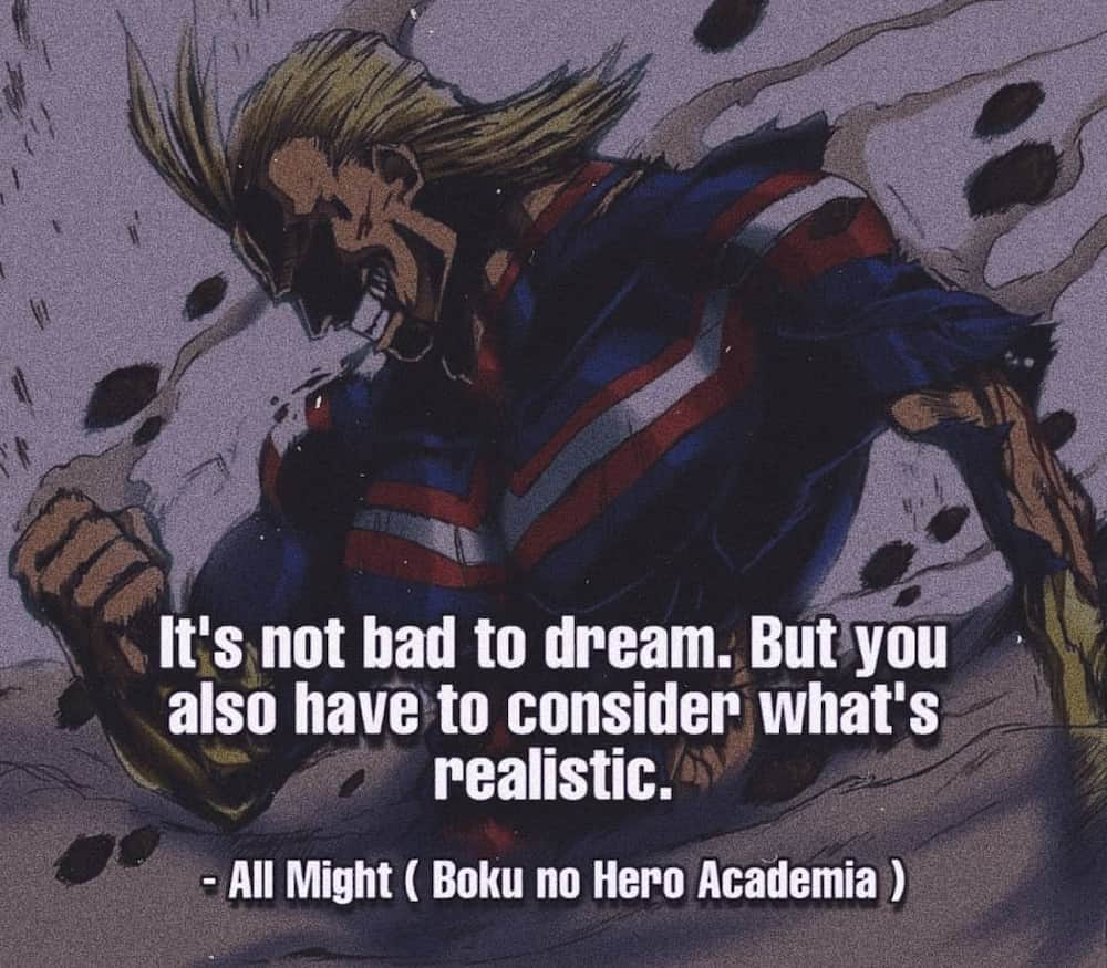 Inspirational anime quotes about life