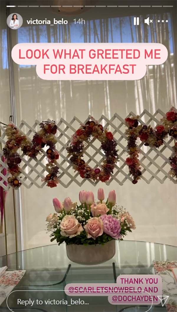 Vicki Belo shows off Scarlet Snow and Hayden Kho surprise for Mother's Day