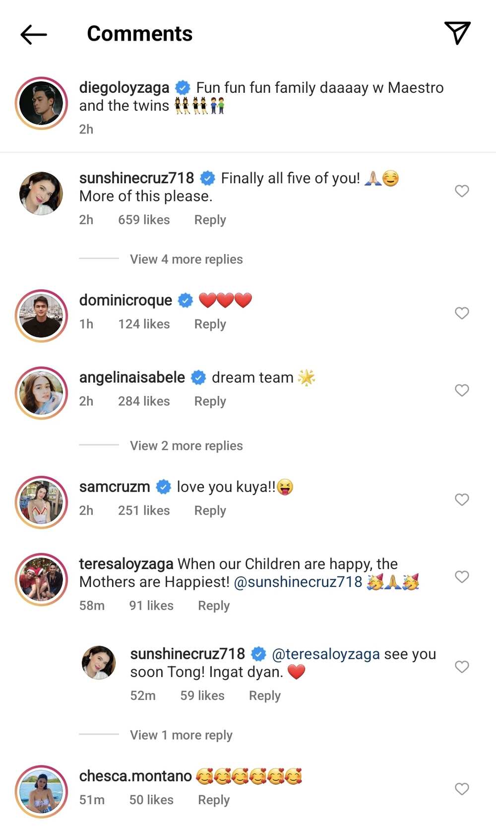 Cesar Montano, muling nakapiling ang mga anak; Sunshine Cruz, nag-react