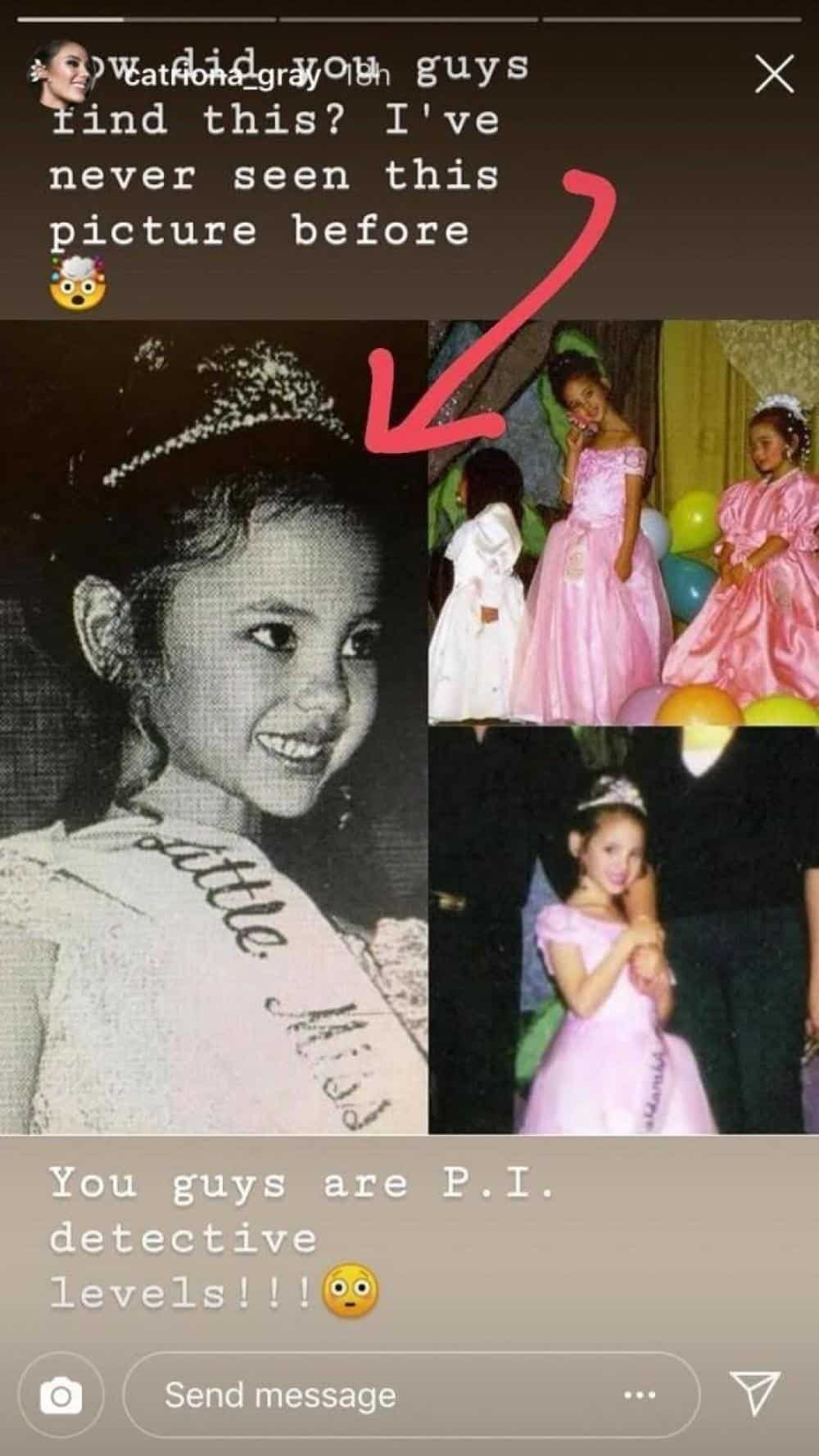 Ang cute! Catriona Gray sumali pala sa "Little Miss Philippines" ng Eat Bulaga noong 1999