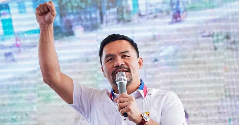 Sen. Manny Pacquiao, labis na ikinatuwa ang sobrang dami ng supporters niya sa isang pagtitipon sa GenSan