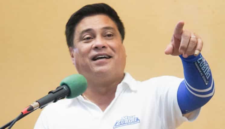 Sen. Migz Zubiri officially dropped from VP Leni Robredo's senatorial slate