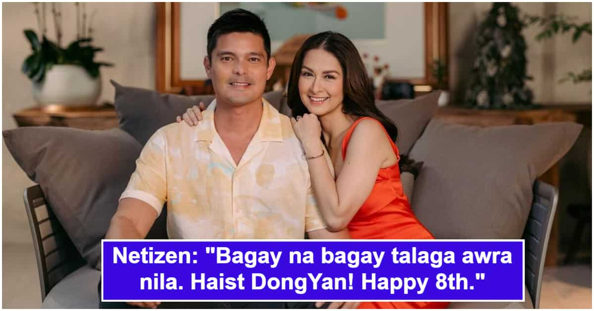 Dingdong Dantes Posts Lovely Photo With Marian Rivera On Their 8th ...