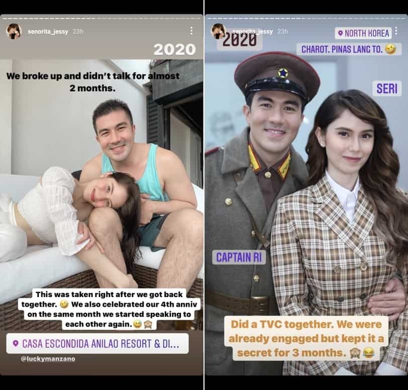 Jessy Mendiola shares photo she and Luis Manzano took after they got back together in 2020