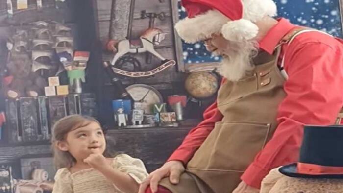 Solenn Heussaff shares adorable video of baby Tili having "best time meeting Santa"