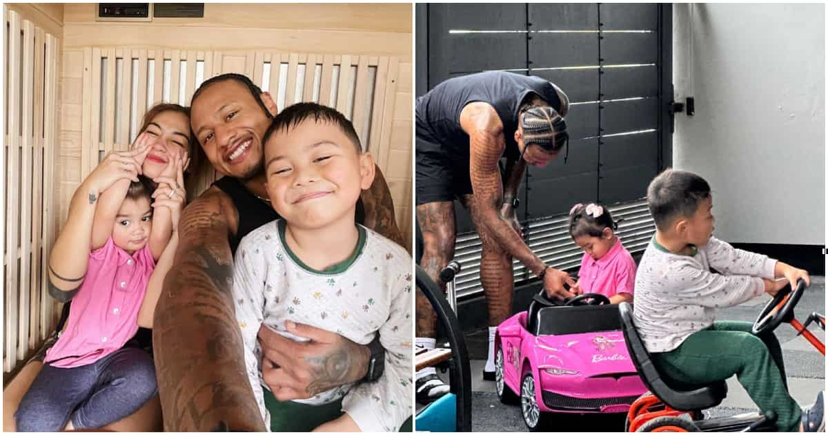 Ray Parks posts heartwarming photos with Zeinab Harake and her kids ...