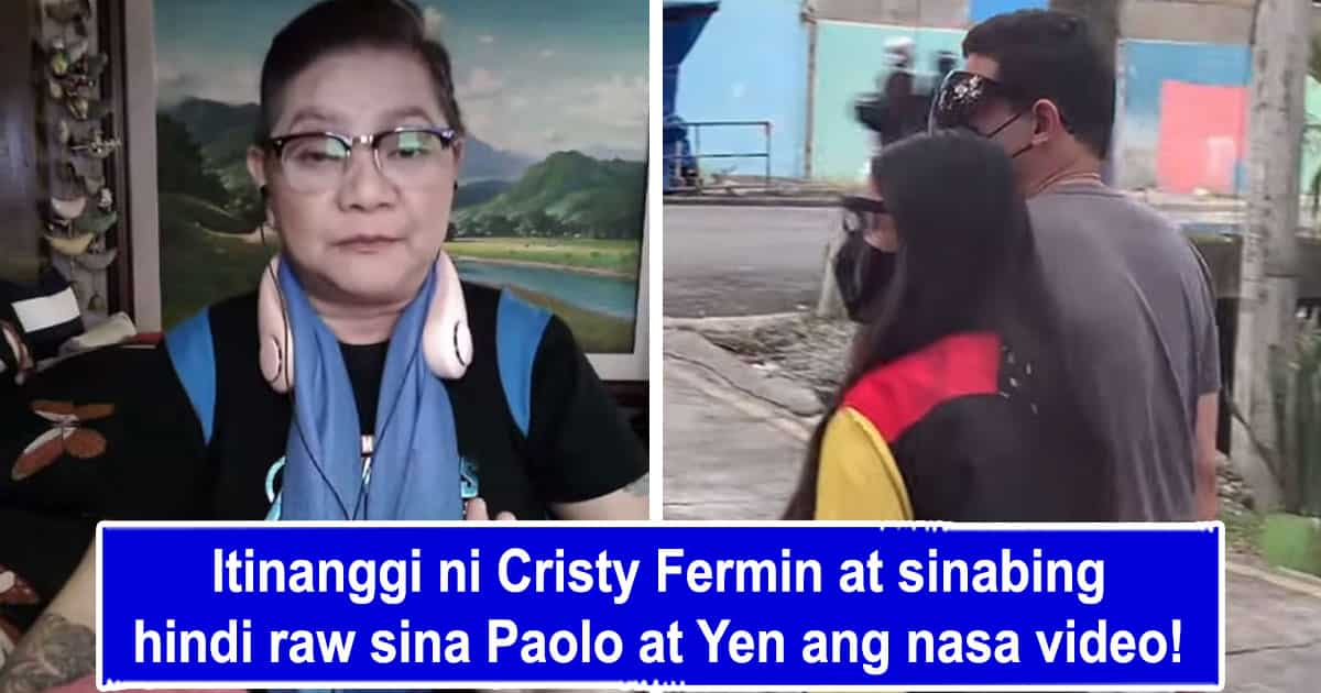 Cristy Fermin Pinagdidiinang Hindi Si Yen Santos At Paolo Contis Ang