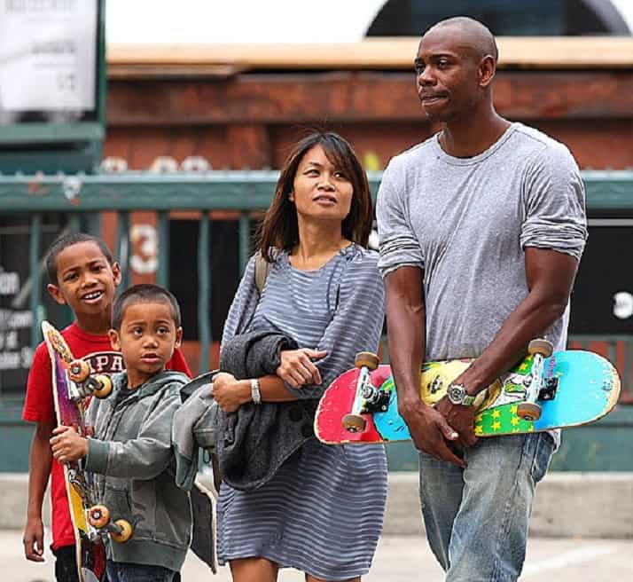 Dave Chappelle wife and kids