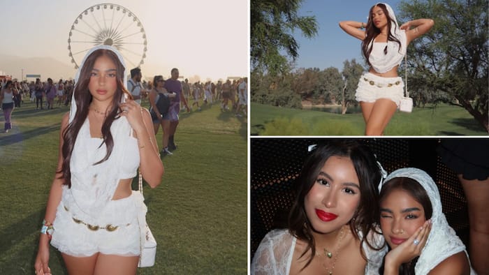 Snaps of Andrea Brillantes attending Coachella 2024 stun netizens
