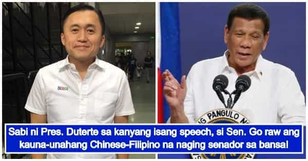 Fact check: Is Bong Go The First-Ever Chinese-Filipino to Become a ...