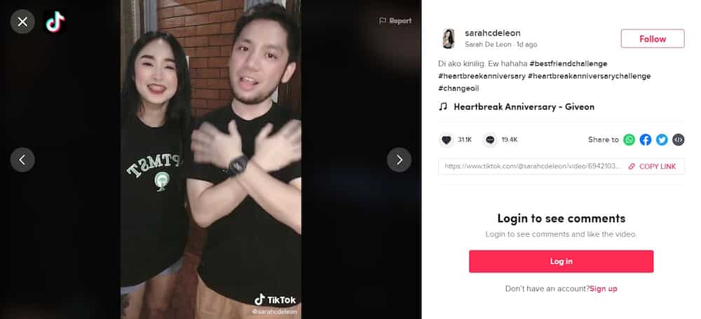 Sarah De Leon, Yves Esteban ng #ChangeOil isyu, nag-viral dahil sa kanilang TikTok video