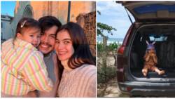 Erwan Heussaff posts adorable vacation photos showing baby Dahlia