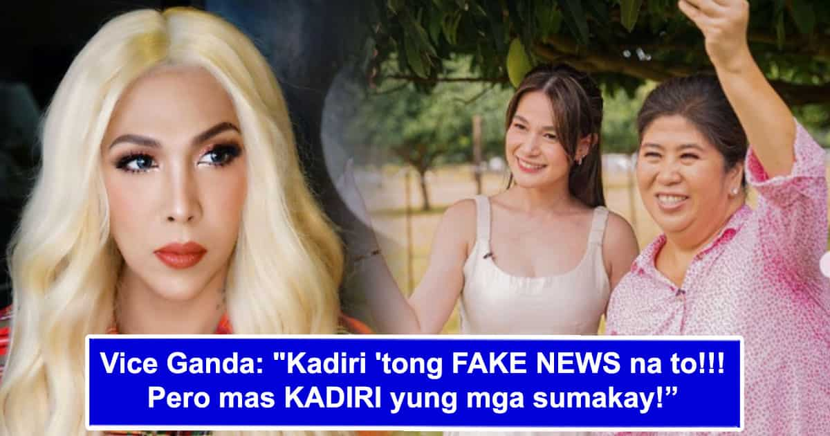 Vice Ganda, nag-alburoto sa fake news na kesyo nagpatutsada siya kay ...