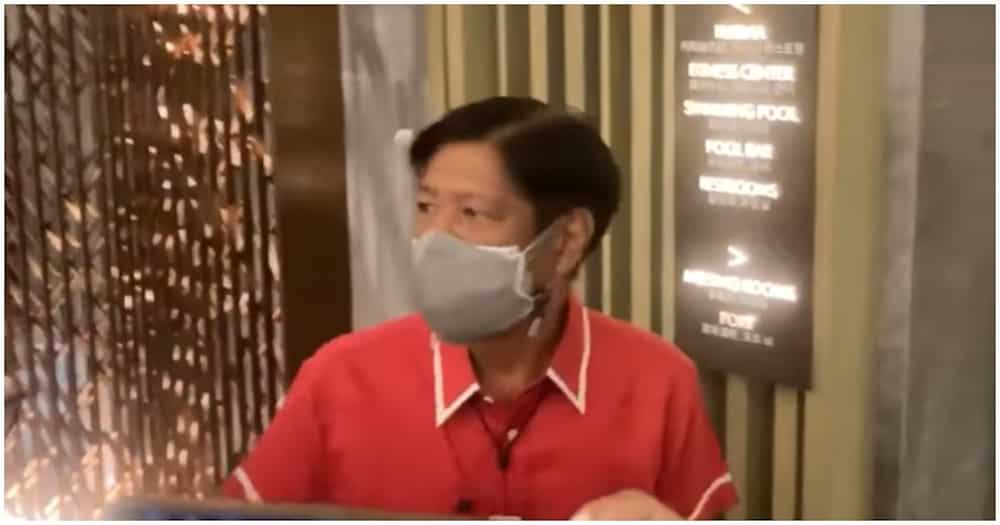 Bongbong Marcos, umiling nang tanungin kung dadalo sa Comelec presidential debate
