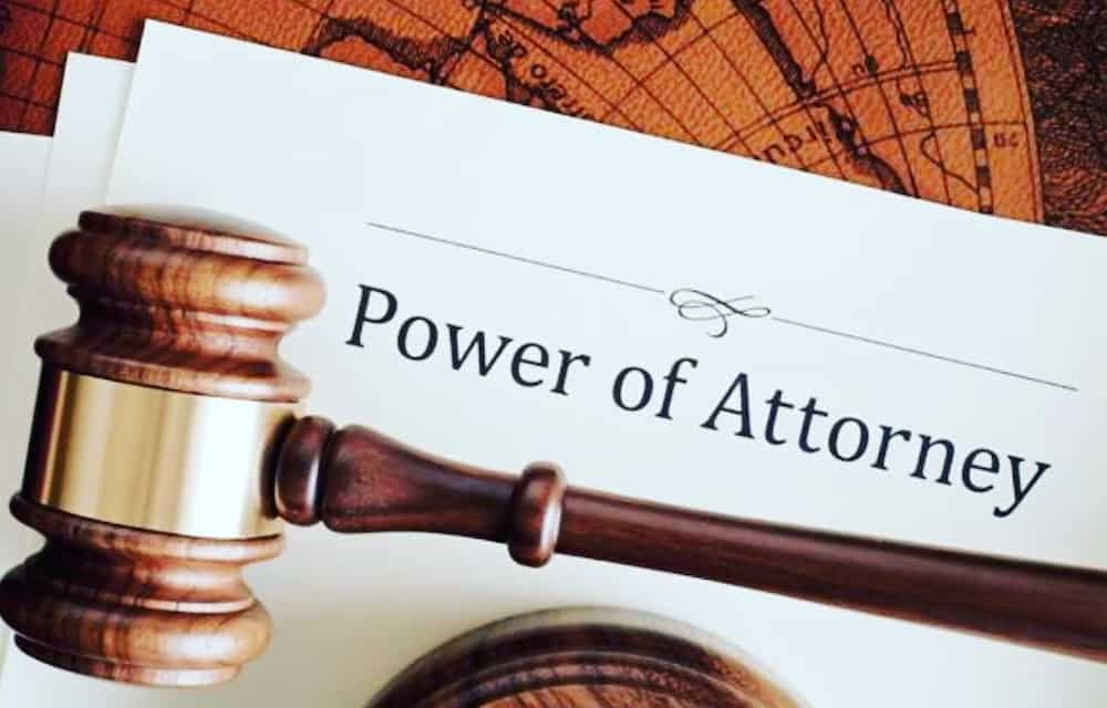 Special power of attorney