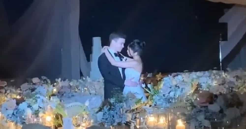 Video mula sa bonggang wedding reception nina Maine Mendoza, Arjo Atayde, viral