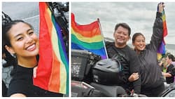 Gabbi Garcia, inaya ng tatay na sumali sa LGBTQIA+ Pride ride