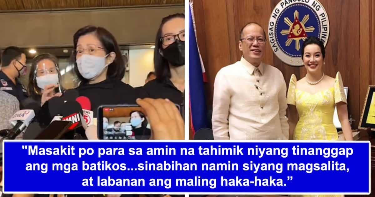 Aquino Sisters Isiniwalat Na Sinabihan Nila Si Pnoy Na Magsalita Laban Sa Mga Akusasyon Kami 1032