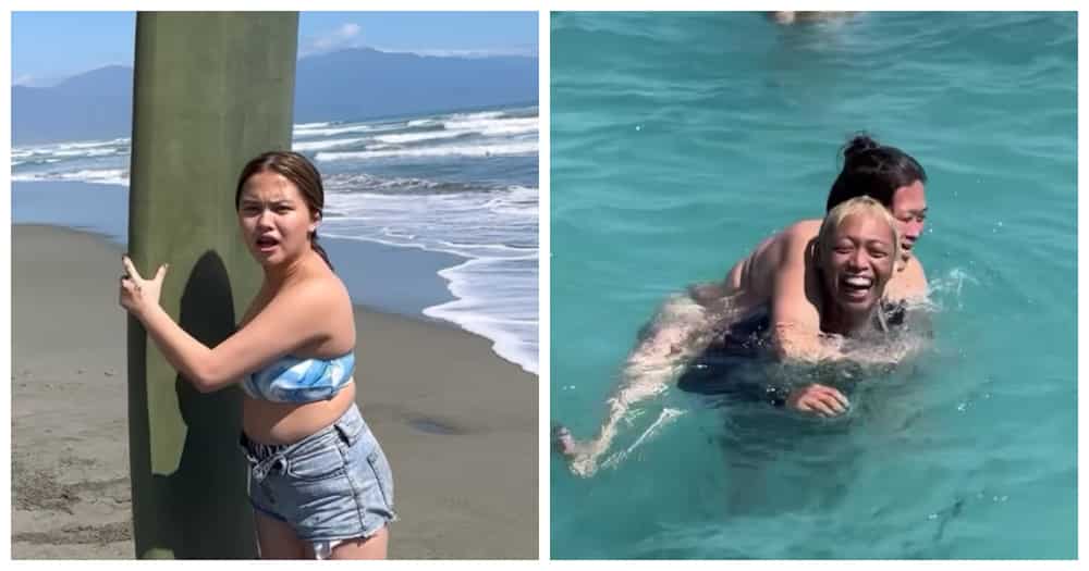 Whamonette show their fun and epic beach vacation in Baler (Screenshots from Whamos and Antonette Gail’s Facebook pages)