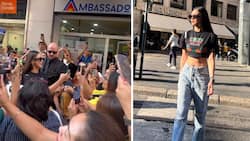 Video ni Kim Chiu na dinudumog ng mga Pinoy sa Milan, Italy, viral