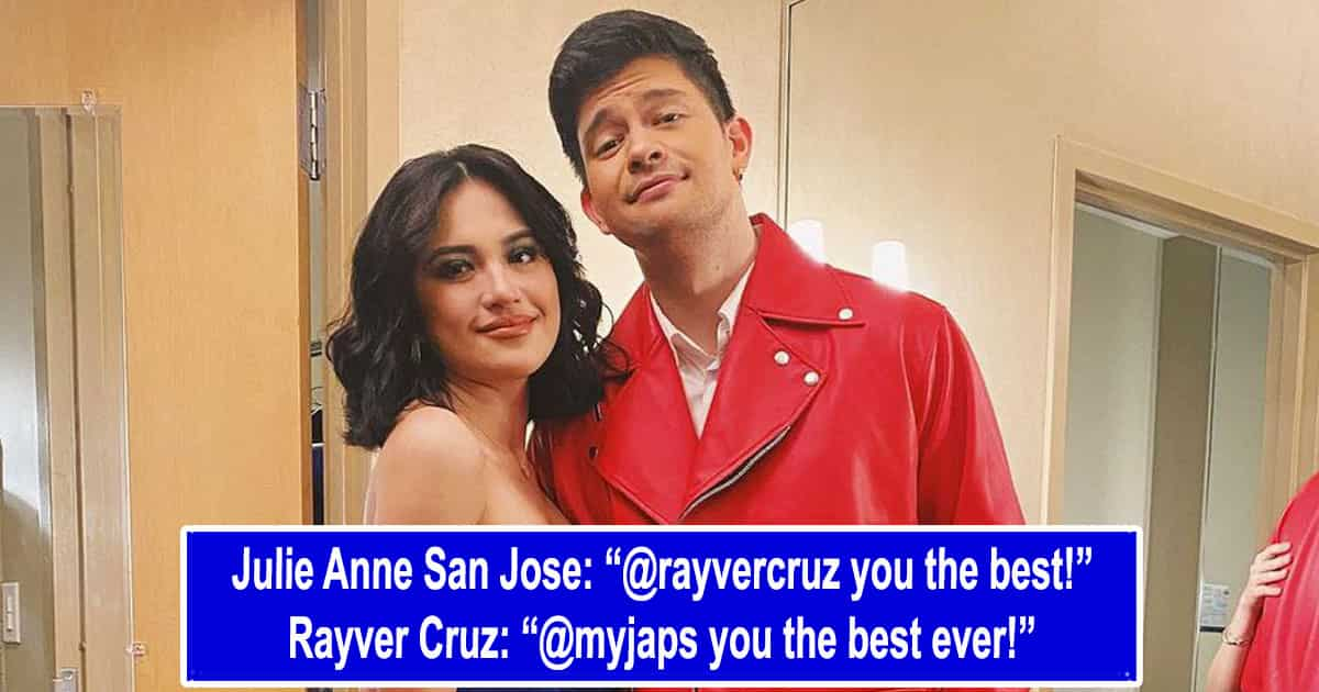 Rayver Cruz At Julie Anne San Jose, Pinakilig Mga Netizens Sa Kanilang ...