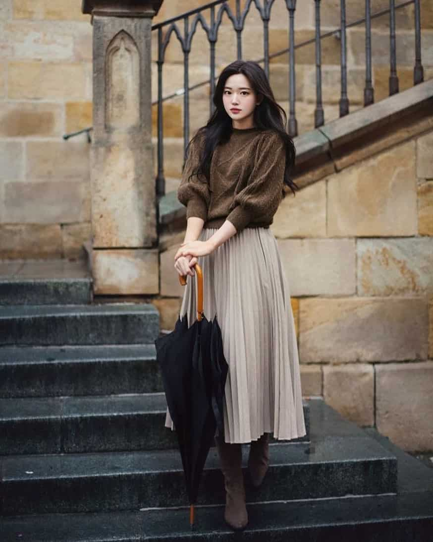 Korean outfit for women: 50 best ideas 2020 (photos) 