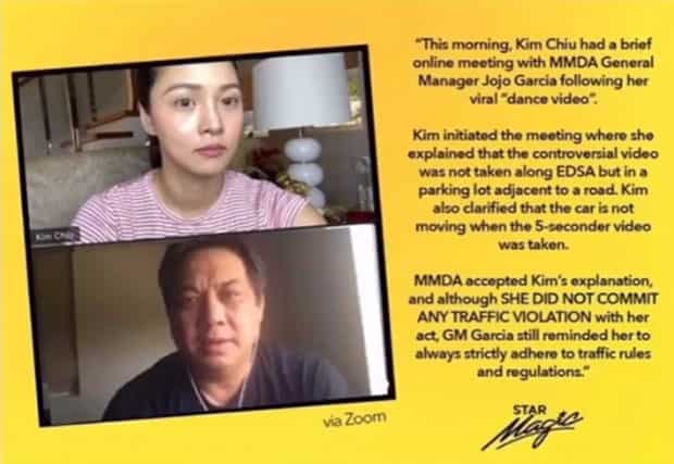 Cleared! Kim Chiu meets MMDA's Jojo Garcia, puts an end to EDSA fake news controversy