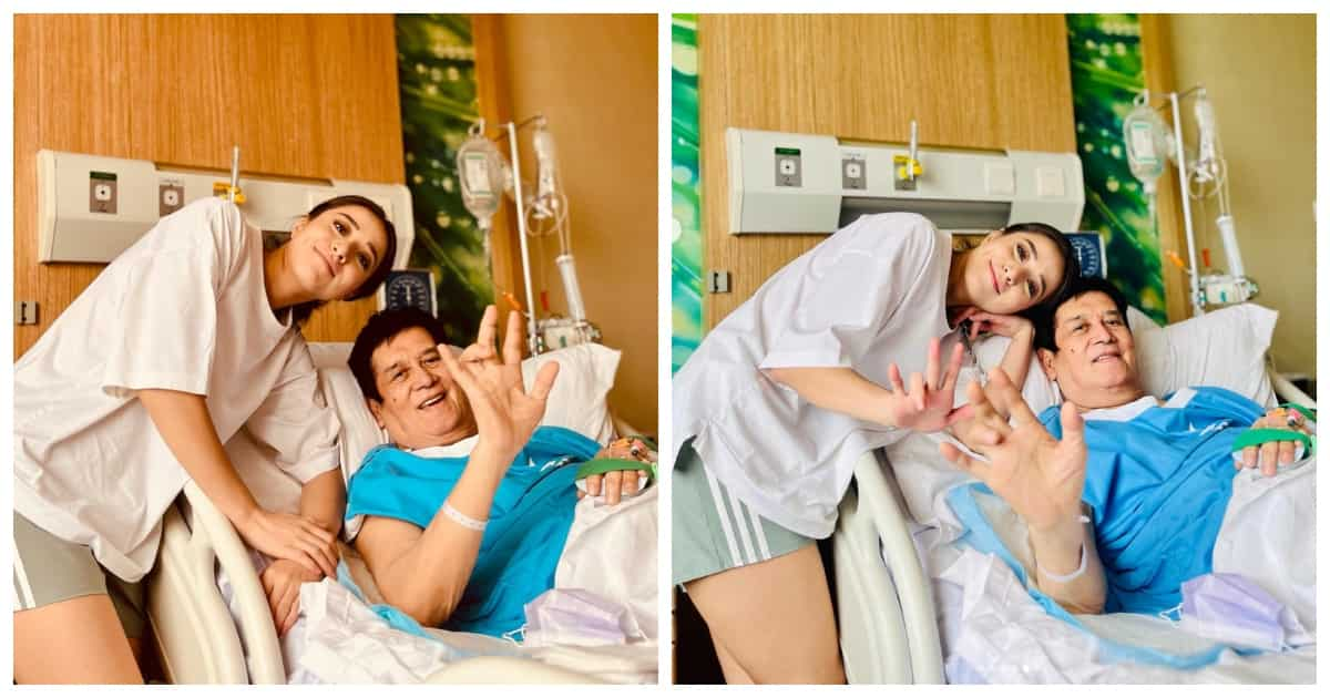 Cristine Reyes visits her adoptive father in hospital: “Mahal kita ...