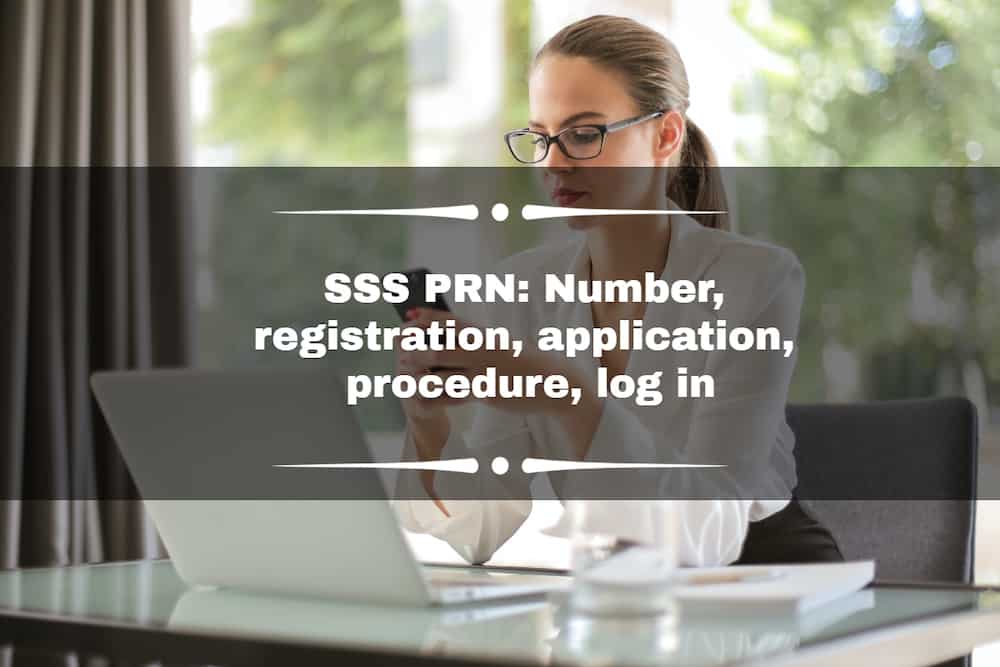 SSS PRN application procedure