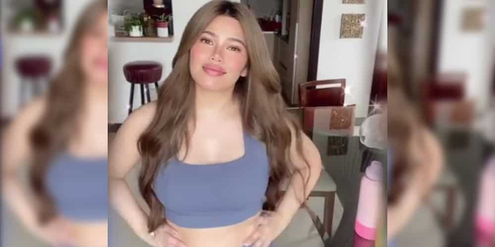 Denise Laurel shows off weight gain of 30 lbs in new video