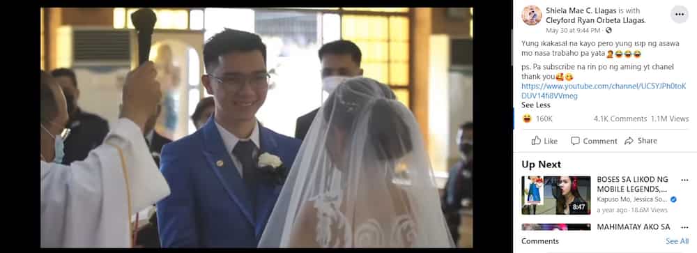 Video ng isang mister na nagkamali sa kanyang wedding vows, kinagiliwan ng netizens