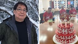 Joey de Leon, may cryptic caption sa pic nila nina Vic, Tito Sotto kasama ang isang cake