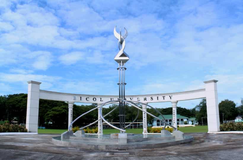 Bicol University website