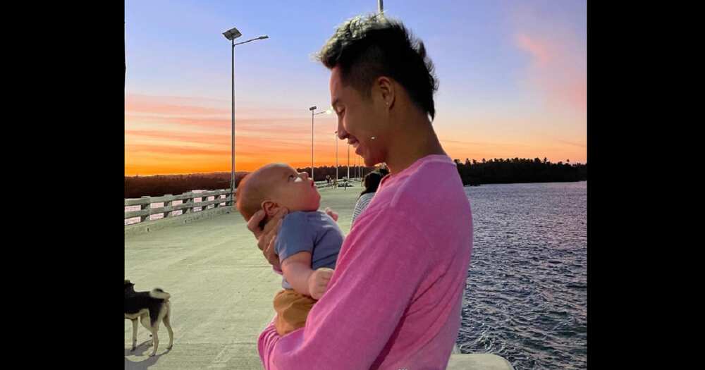 Video of Andi Eigenmann’s son baby Koa’s “first LOL” goes viral