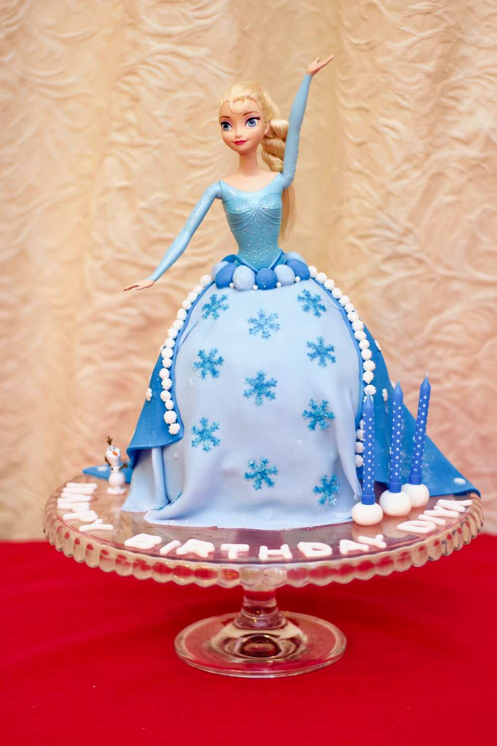 Princess cake design Princess cake design