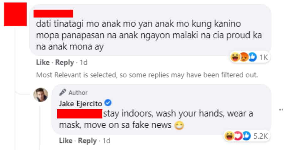 Jake Ejercito, nagbigay ng paalala sa netizen na nagsabing tinago niya dati ang anak