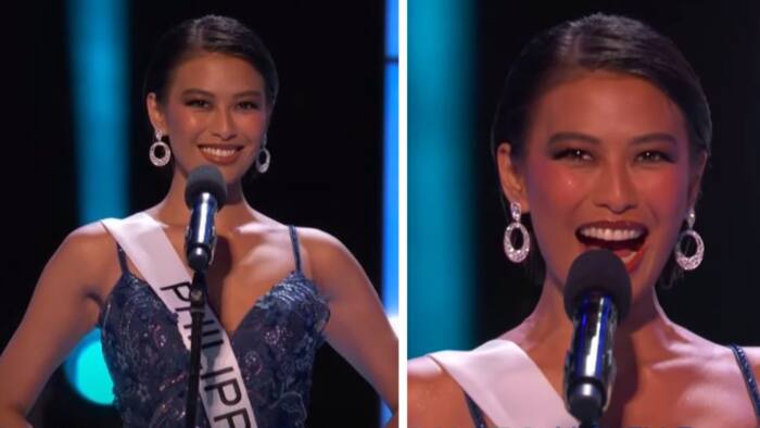 Michelle Dee, proud na isinigaw ang "Filipinas" sa introduction segment ng Miss Universe 2023 prelims