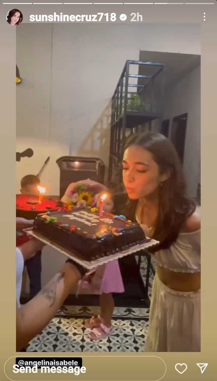 Sunshine Cruz ipinasilip ang birthday party ng anak na si Angelina