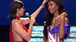 Video of Megan Young fixing Miss Botswana's hair on stage goes viral
