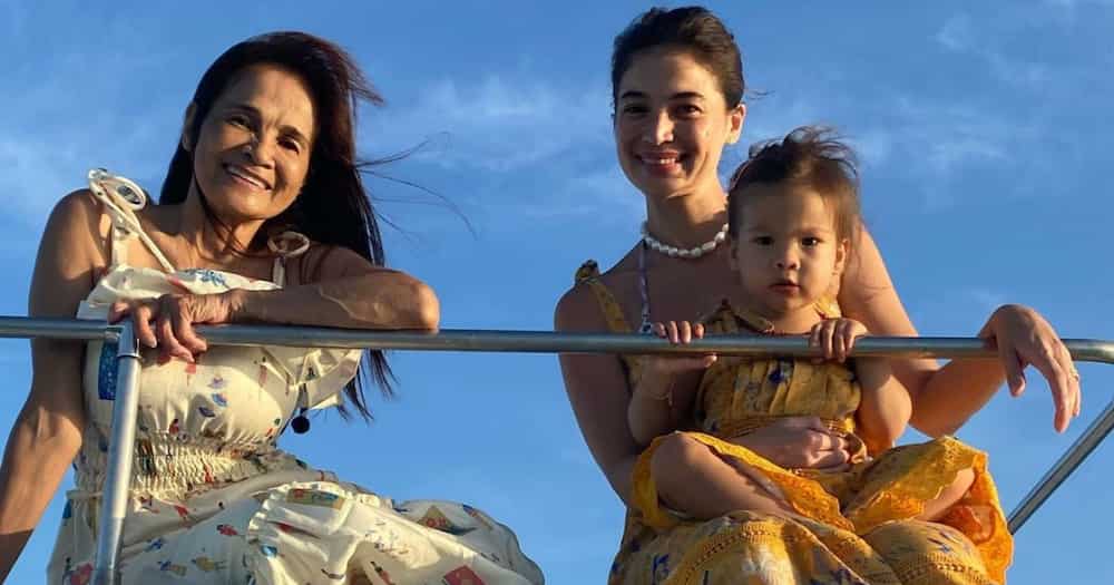 Baby Dahlia's cute video call moment with Anne Curtis' mom goes viral
