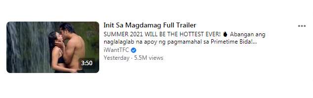 Trailer of Gerald Anderson's upcoming series gets 5.5M views in 1 day