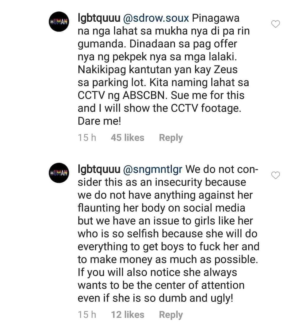 Chienna Filomeno slams basher accusing her of doing lewd acts in exchange of money Chienna Filomeno slams basher accusing her of doing lewd acts in exchange of money