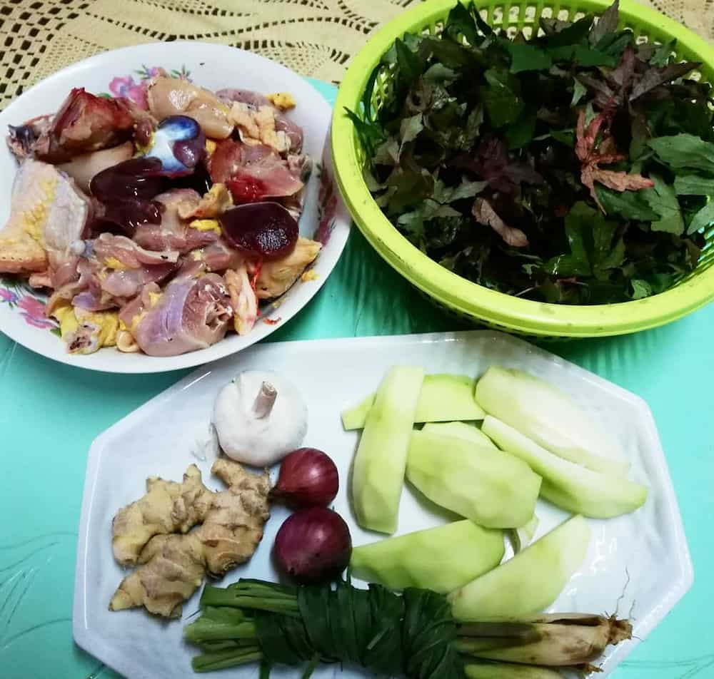 how to cook tinolang manok ingredients